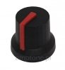 Knob BR soft red Cliff